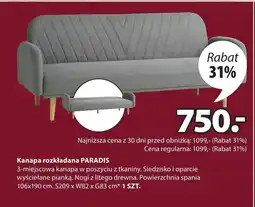 JYSK Kanapa oferta