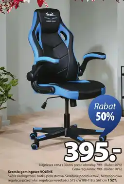 JYSK Krzesło gamingowe Vojens oferta