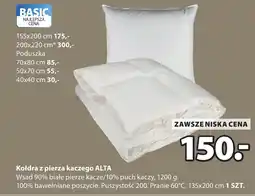 JYSK Kołdra Basic oferta