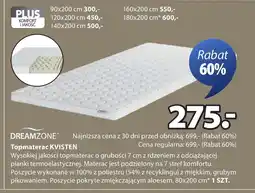 JYSK Materac Dreamzone oferta