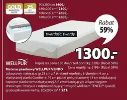 JYSK Materac Wellpur oferta