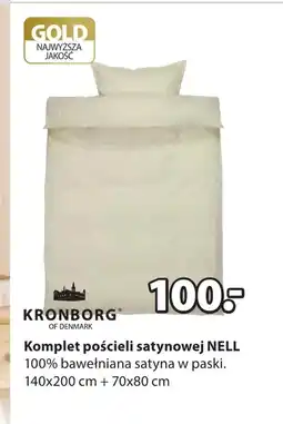 JYSK Komplet pościeli Kronborg oferta