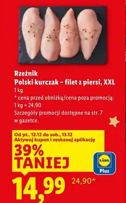 Lidl Filet z piersi kurczaka Rzeźnik oferta