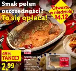 Lidl Karp Polski oferta
