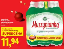 Lidl Woda mineralna Muszynianka oferta