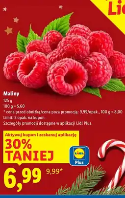 Lidl Maliny Plus-Plus oferta