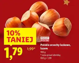 Lidl Orzechy laskowe Polski oferta