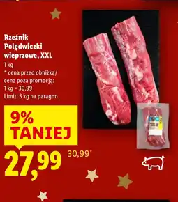 Lidl Polędwica wieprzowa Rzeźnik oferta