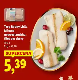 Lidl Miruna Targ rybny Lidla oferta