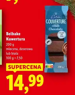 Lidl Kuwertura Belbake oferta