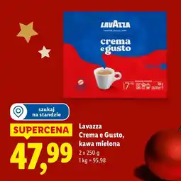 Lidl Kawa mielona Lavazza oferta