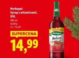 Lidl Syrop Herbapol oferta