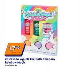 Action Zestaw do kąpieli The Bath Company Rainbow Magic oferta