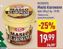 ALDI Masło klarowane Mlekovita oferta
