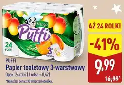 ALDI Papier toaletowy 3-warstwowy 24 rolki oferta
