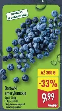 ALDI Borówki amerykańskie oferta