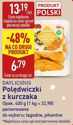 ALDI Polędwiczki z kurczaka panierowane 400g oferta