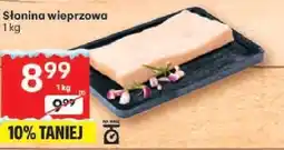 Delikatesy Centrum słonina wieprzowa 1kg oferta