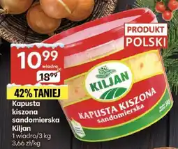 Delikatesy Centrum kapusta kiszona sandomierska kilijan wiadro oferta