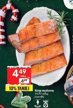 Delikatesy Centrum karp wędzony 100g oferta