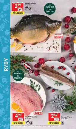 Delikatesy Centrum karp patroszony 100g oferta