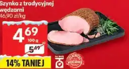 Delikatesy Centrum szynka z tradycyjnej wędzarni 100g oferta