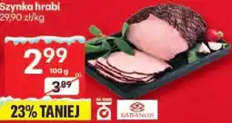 Delikatesy Centrum szynka hrabi 100g oferta