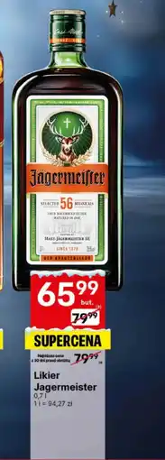 Delikatesy Centrum Likier Jägermeister oferta
