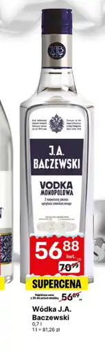 Delikatesy Centrum Wódka Baczewski oferta