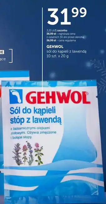Ziko Dermo Sól do kąpieli Gehwol oferta