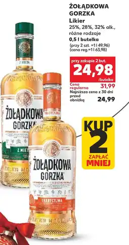 Kaufland Likier Żołądkowa Gorzka oferta