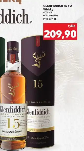 Kaufland Whisky Glenfiddich oferta