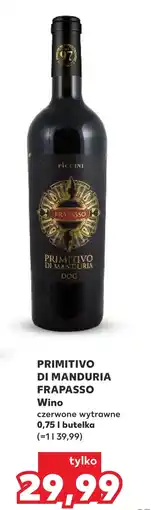 Kaufland Wino wytrawne di Manduria oferta