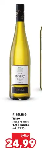 Kaufland Wino Riesling oferta