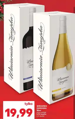 Kaufland Wino Winiarnia Zamojska oferta