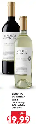 Kaufland Wino Seniorio De Paniza oferta