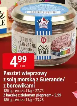 E.Leclerc Pasztet wieprzowy z solą morską z Guerande/ z borowikami oferta