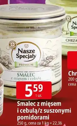 E.Leclerc Smalec z mięsem i cebulą/z suszonymi pomidorami oferta