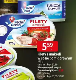 E.Leclerc Filety z makreli w sosie pomidorowym oferta