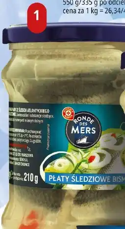 E.Leclerc Płaty śledziowe bismarck oferta