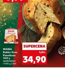 Kaufland Babka Gran Panettone 1 kg Maina oferta