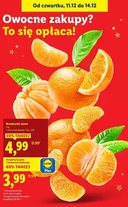 Lidl Mandarynki, luzem Lidl oferta