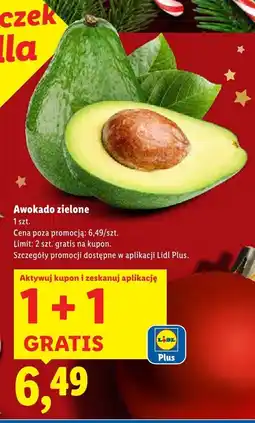 Lidl Awokado zielone 1 szt. Lidl oferta