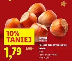 Lidl Polskie orzechy laskowe luzem Lidl oferta