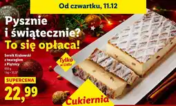 Lidl Sernik Krakowski z twarogiem z Piątnicy Lidl oferta