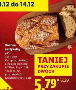 Lidl Chleb Bochen rustykalny Lidl oferta