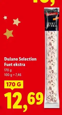 Lidl Fuet ekstra Dulano Selection oferta
