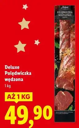 Lidl Polędwica wędzona 1 kg Deluxe oferta