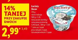 Lidl Deser różne rodzaje Łaciaty oferta