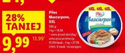 Lidl Serek Mascarpone, XXL Pilos oferta